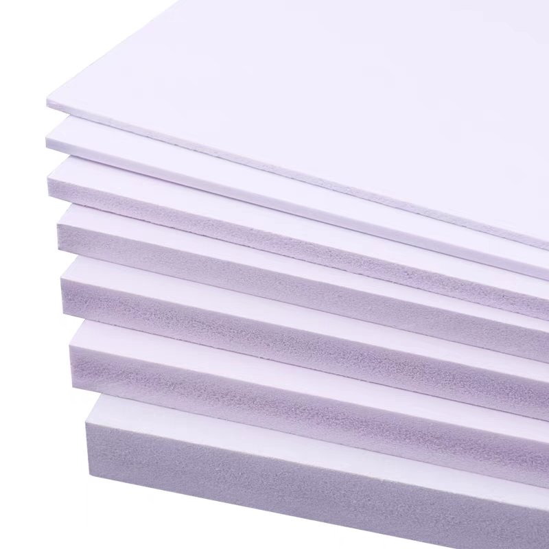 White PVC Outdoor Foam Board PVC Celuka Foam Sheet for Outdoor Wall Partition