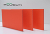 Red solid PVC foam board for craft and furniture