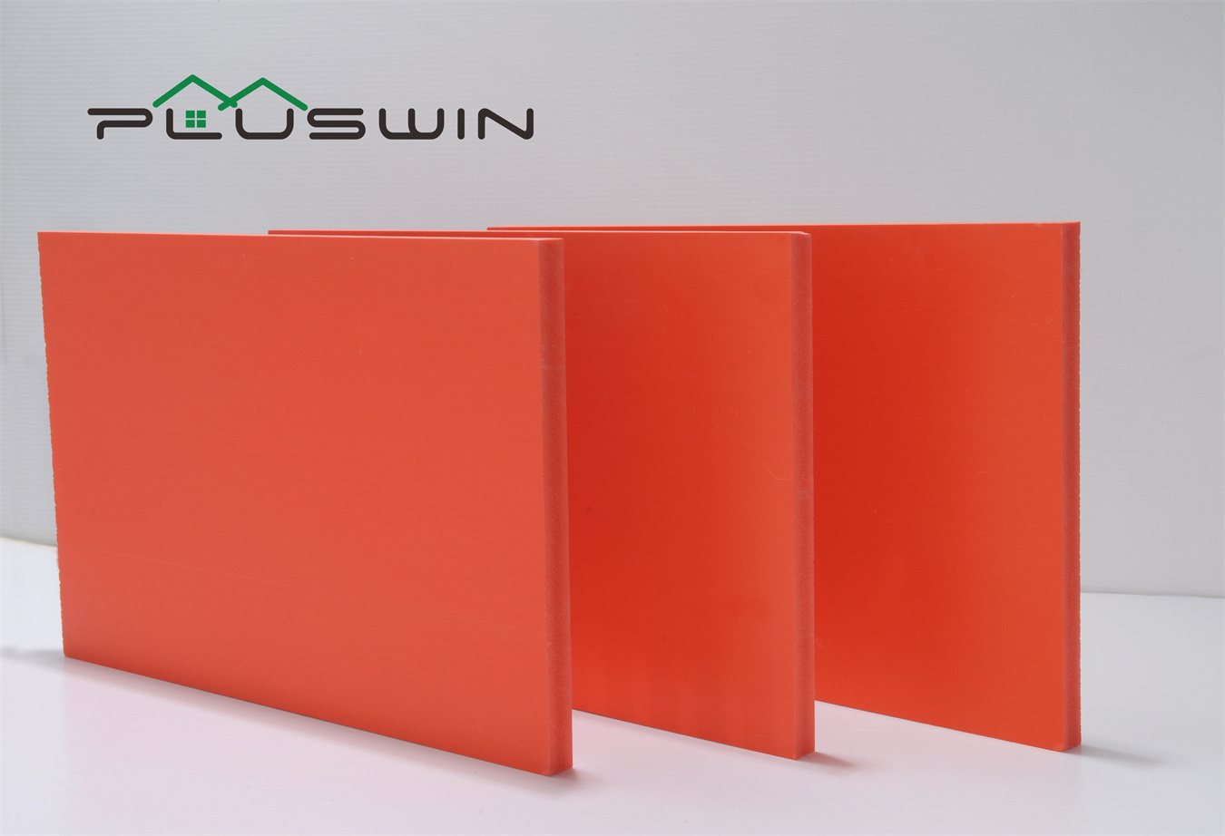 Red solid PVC foam board for craft and furniture