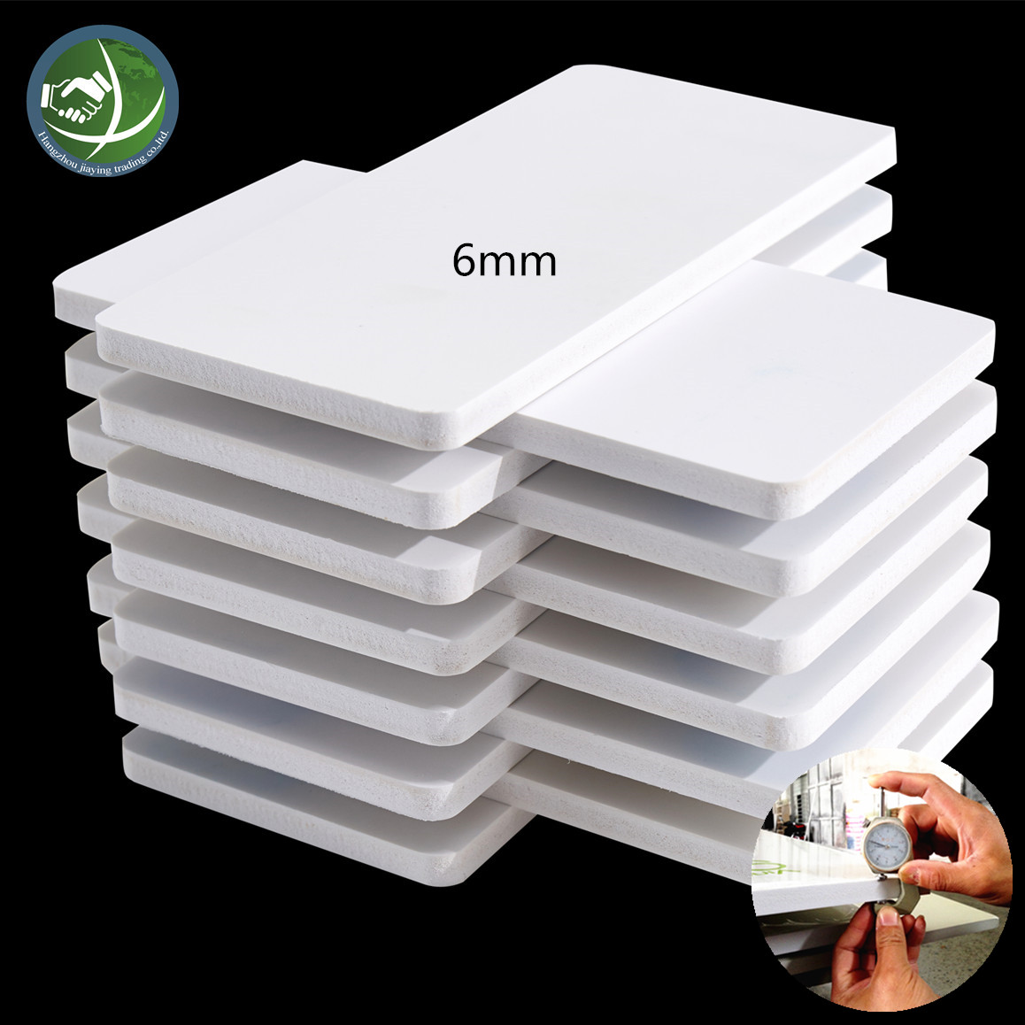 White PVC Foam Board 1-30mm Thick Lead-Free