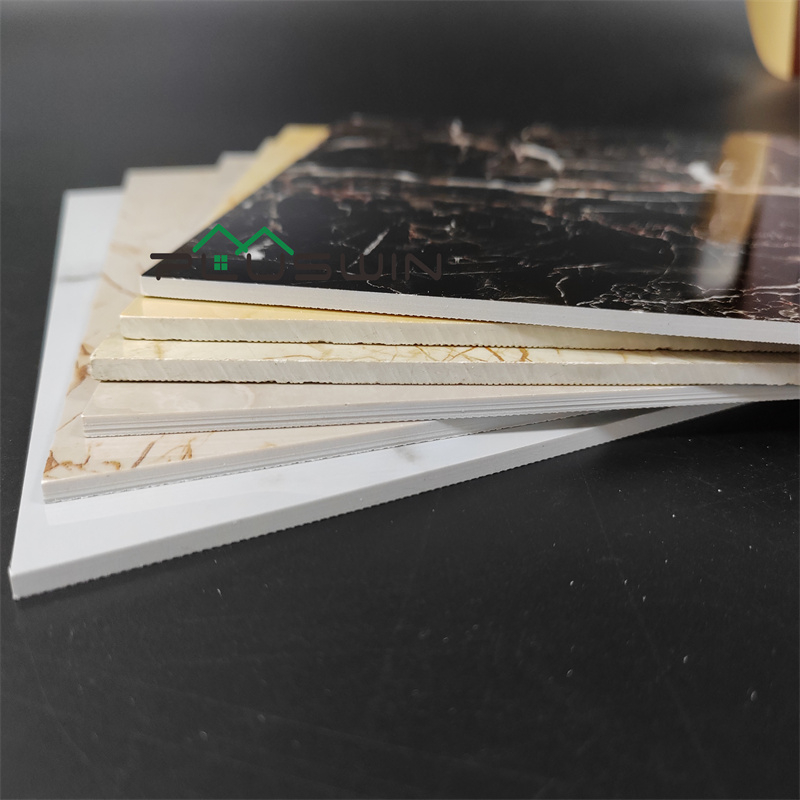 PVC Marble Sheet 1220*2440*3mm Faux Marble Solid PVC Plastic UV Marble Sheet for Wall