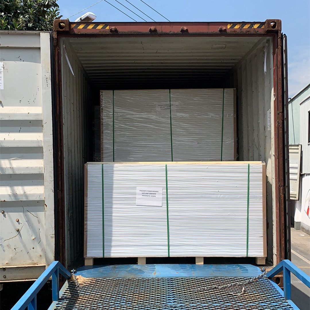 pvc sheet pallet packing