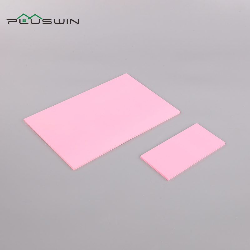 Transportation Pink Thick White Pvc Foam Board Waterproof