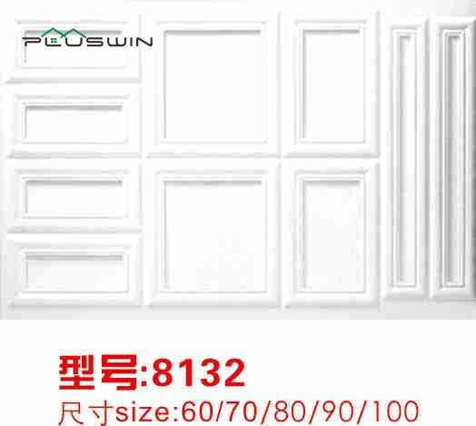 Exterior Decoration Embossed 6mm Core Pvc Foam Board Waterproof