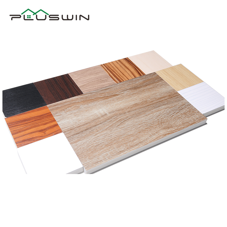 4'x8' 5-30mm PVC Foam Board with Wooden Color PVC Film Laminated For Cabinet Furniture 