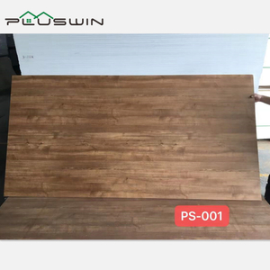 4'x8' 5-30mm PVC Foam Board with Wooden Color PVC Film Laminated For Furniture 