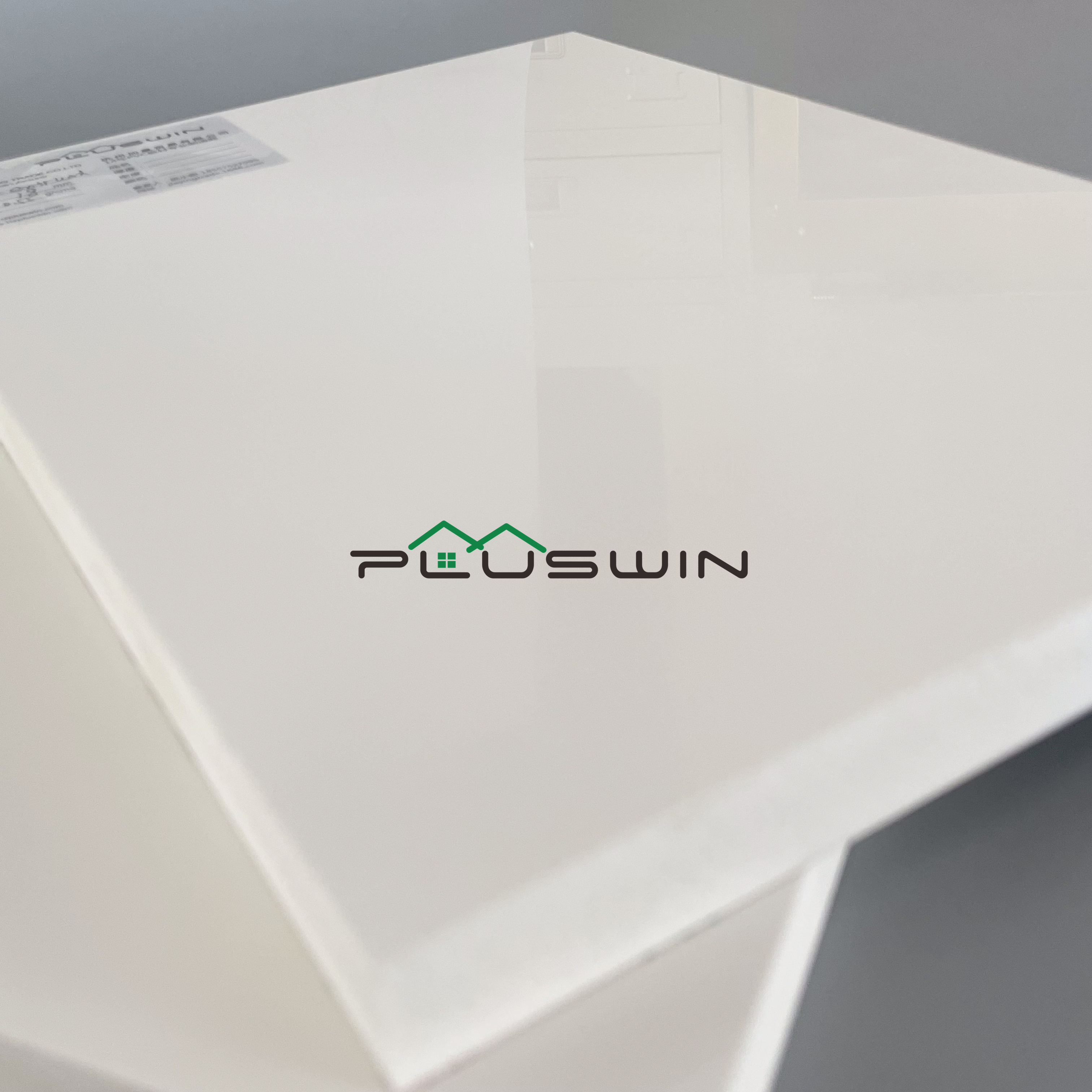 High Glossy White Color 18mm PVC Co-Extruded Board From China Manufacture