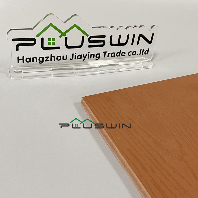 4'x8' Brown Color PVC Foam Board with Wooden Texture