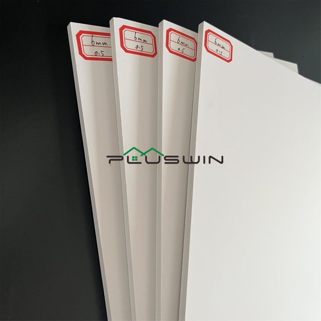 Core 6mm White Pvc Foam Board Wall