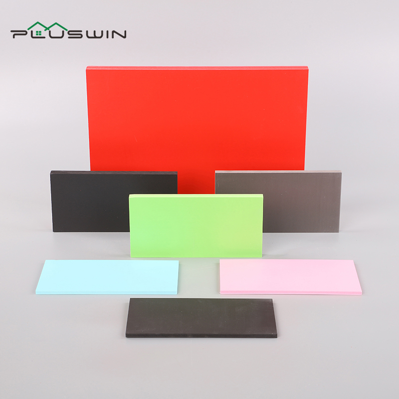 table colored 6mm custom pvc foam board waterproof