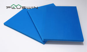 Rigid Thick Blue Wpc Foam Board