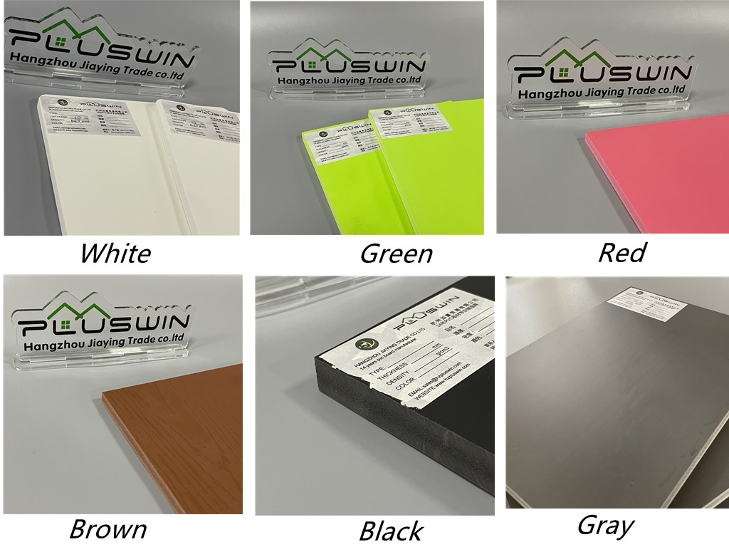 Custom Thick Color Pvc Foam Board Wall