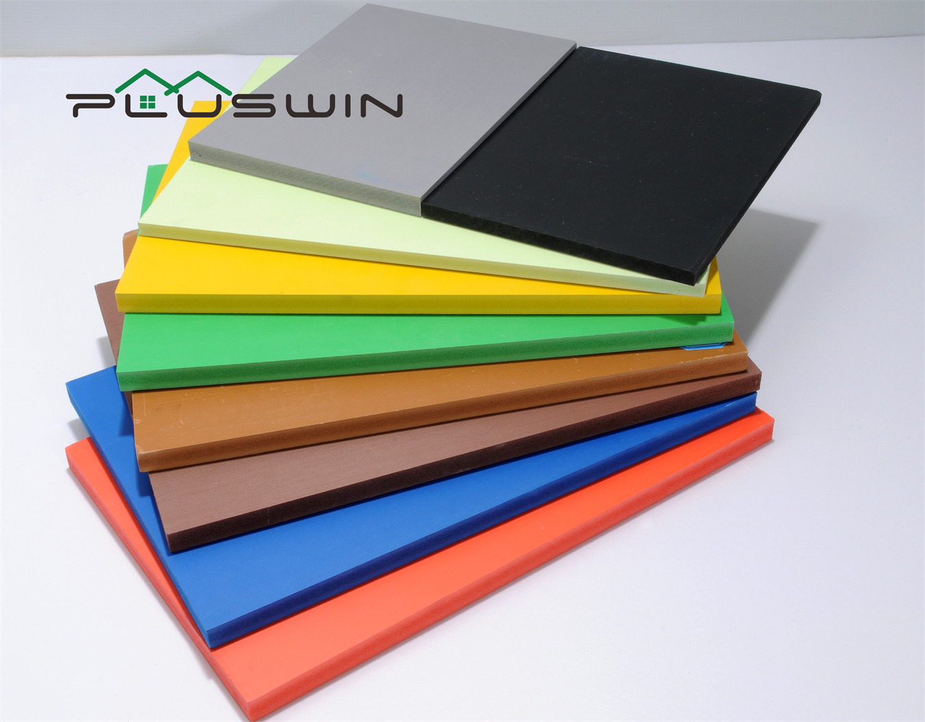 4x8 3-30mm Brown Color PVC Foam Board PVC Celuka Sheet with Hard Surface 