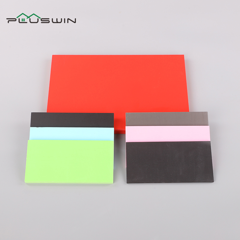 table colored 6mm custom pvc foam board waterproof