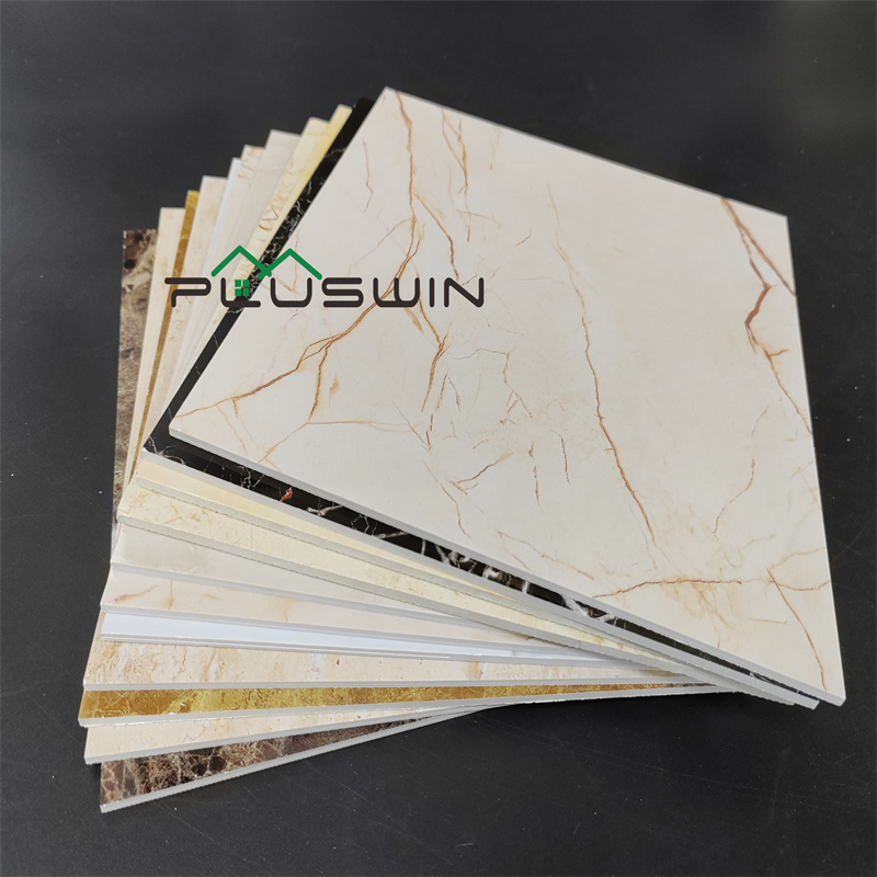 High Glossy PVC Marble Sheet for Interior Wall Decoration Good Quality Marble Sheet