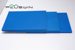 Blue 4x8 High Density Colored Wpc Foam Board Wall