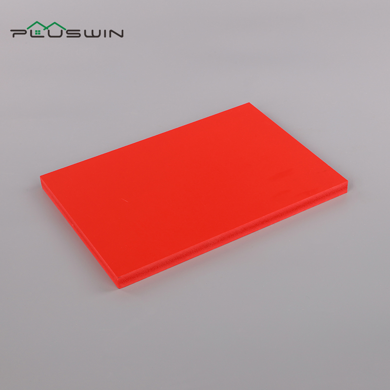 Custom Thick Core Colored Wpc Foam Board Window Insulation