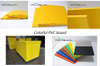 1/2" Thick Yellow Color PVC Forex Sheet PVC Foam Board