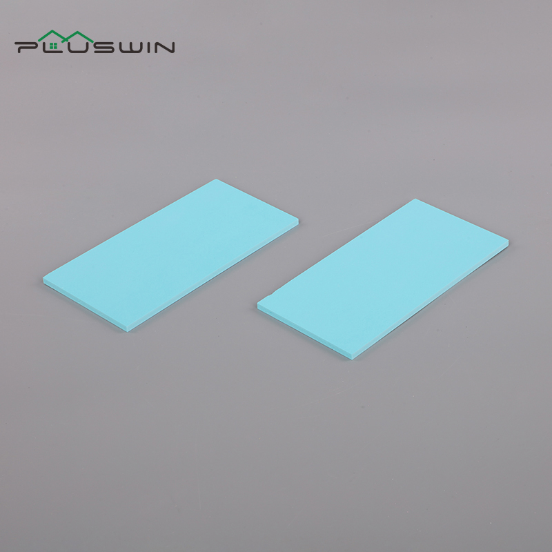 blue pvc board